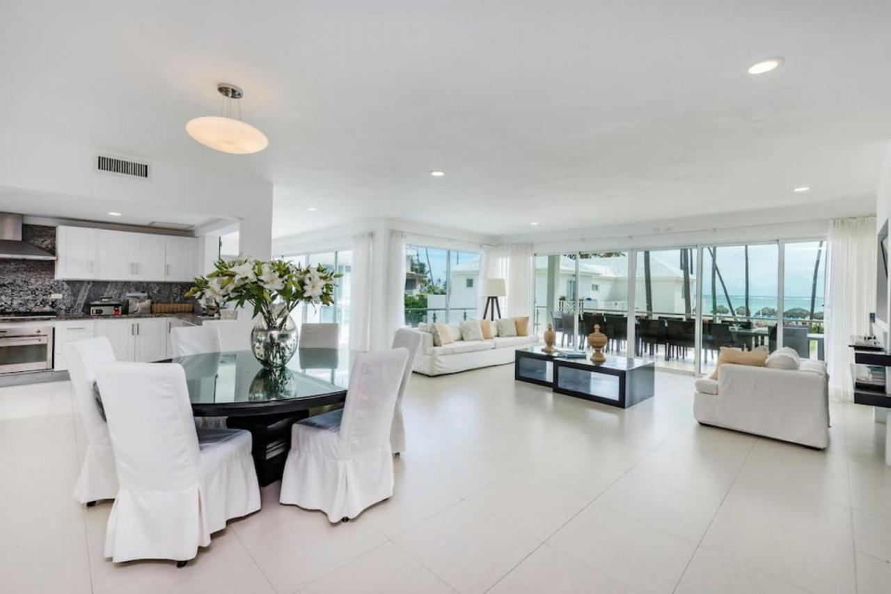 Villa Pandora Beach Front Villa With Chef Game Room Pool Punta Cana Buitenkant foto