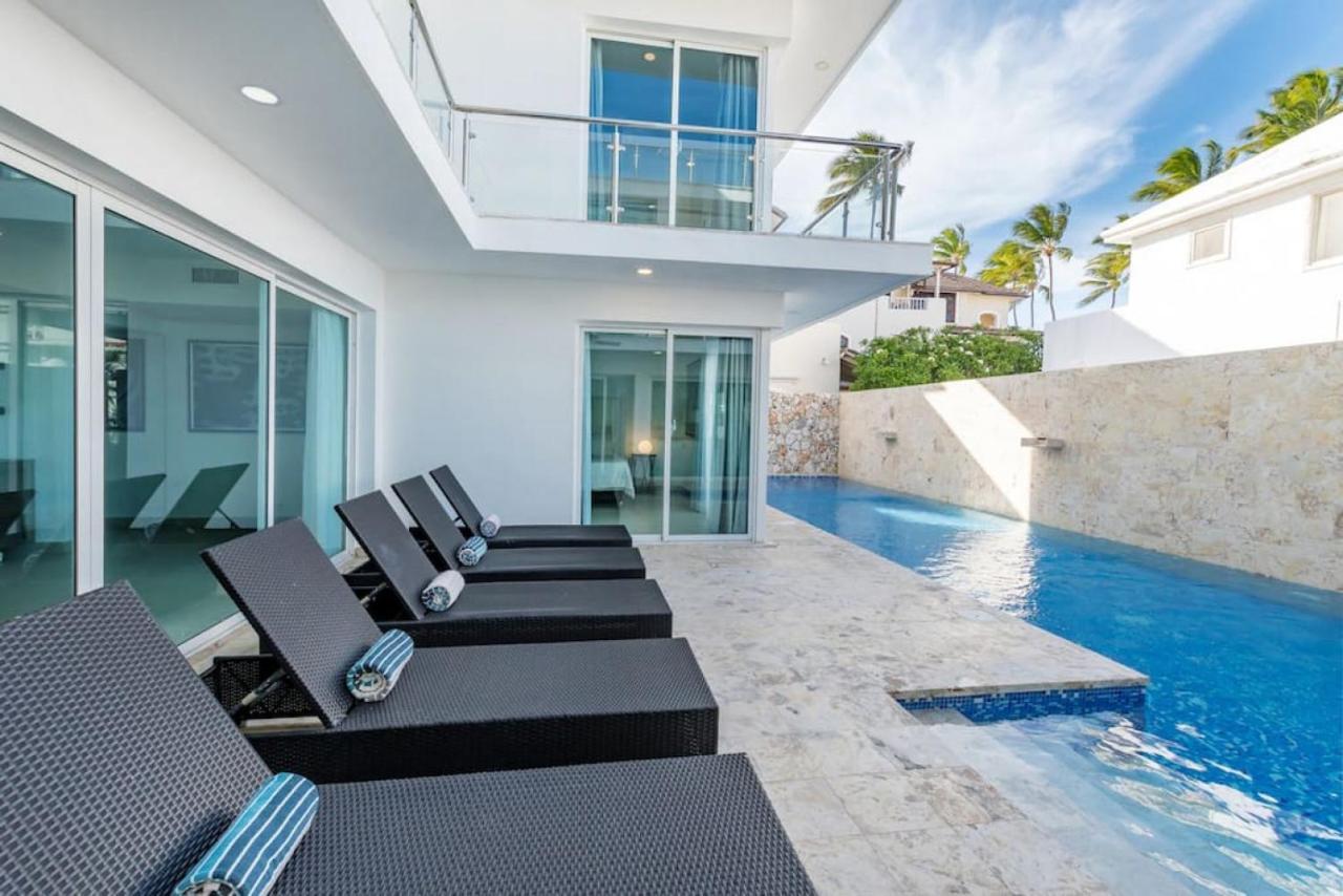 Villa Pandora Beach Front Villa With Chef Game Room Pool Punta Cana Buitenkant foto